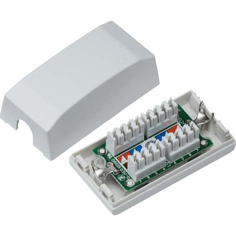 cat6 junction box lowes|6 terminal junction box.